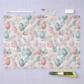 Vintage Easter Eggs Seidenpapier (Handwerk)