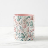 Vintage Easter Eggs Tasse (Zentrum)