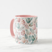 Vintage Easter Eggs Tasse (Vorderseite Links)