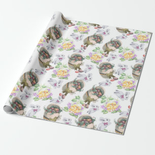 Vintage Easter Geschenkpapier