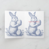 Vintage Easter Karte (Innenseite)