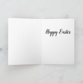 Vintage Easter Karte (Innenseite)