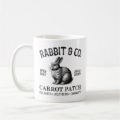 Vintage Easter Rabbit  Kaffeetasse (Links)
