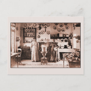 Vintage echtes belgisches Waffel- und Pfannkuchenh Postkarte