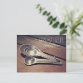 Vintage Echtheitskarte aus Aluminium Postkarte (Stehend Vorderseite)