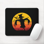 Vintage-Ecrows-Hemd Halloween-Kostüm Retro Ecrow Mousepad (Mit Mouse)