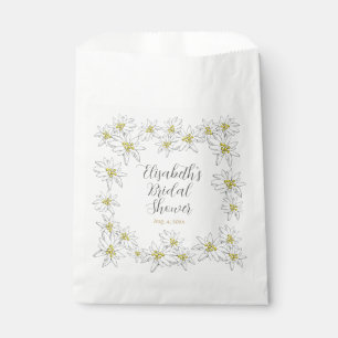 Vintage Edelweiss-Brautparty - Gefälligkeitstasche Geschenktütchen