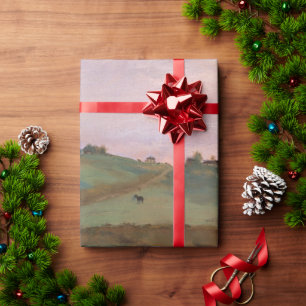 Vintage Edgar Degas Pferde auf einer Wiese Wrappin Geschenkpapier