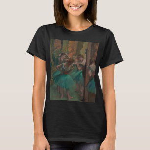 Vintage Edgar Degas Tänzerinnen in Grün Ballett Ku T-Shirt