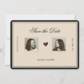 Vintage-Editorial- Doppelporträt (Vorderseite)