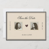 Vintage Editorial Facing two Portrait (Vorderseite)