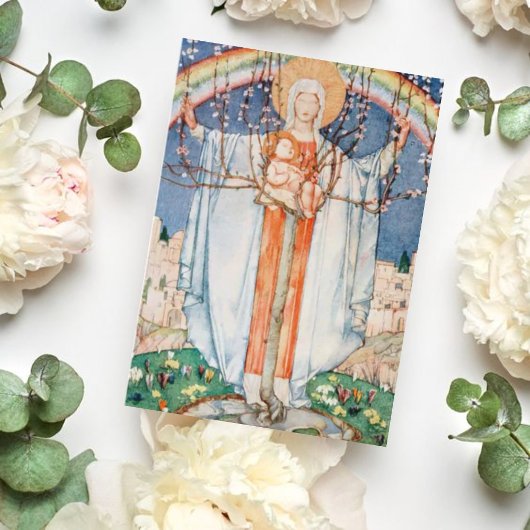 Vintage Edward Frampton Frühling Postkarte