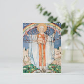 Vintage Edward Frampton Frühling Postkarte (Stehend Vorderseite)