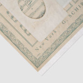 Vintage Edwardian-Bilder Seidenpapier (Ausschnitt)