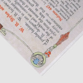 Vintage Edwardian Korsett-Anzeige Seidenpapier (Detail)