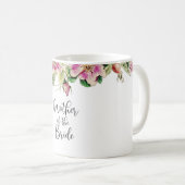 Vintage Eglantine Blumenmutter der Braut-Tasse Kaffeetasse (VorderseiteRechts)