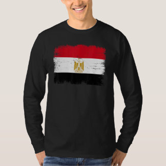 Vintage Egypt Flag Egyptian Independence Day T-Shirt