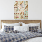 Vintage egyptische Leinwand (Insitu (Schlafzimmer))