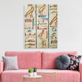 Vintage egyptische Leinwand (Insitu (Wohnzimmer))
