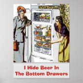 Vintage Ehefrau Poster Text bearbeiten (Vorne)