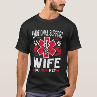 Vintage Ehefrau zur emotionalen Unterstützung - Ni T-Shirt