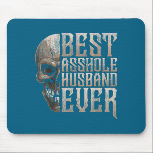 Vintage Ehemann Ever Grafik Kunst Mousepad