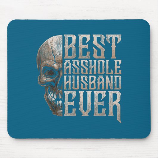 Vintage Ehemann Ever Grafik Kunst Mousepad (Vorne)