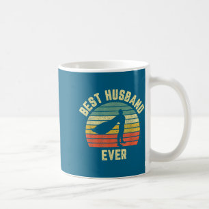 Vintage Ehemann Ever Superheld Spaß Design Kaffeetasse