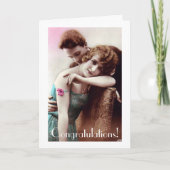 Vintage Ehepaar- oder Jubiläumskarte Karte (Vorderseite)