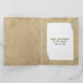 Vintage Eheschließungsgenehmigung Karte (Innenseite)