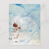 Vintage Ehre C. Appleton The Snow Queen Postkarte (Vorderseite)