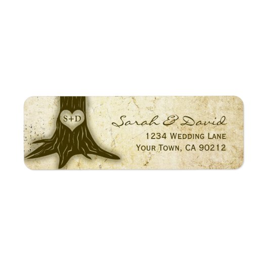 Vintage Eichenbaumsaitenlichter Hochzeitsfahrt (Vorne)