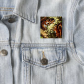 Vintage Eichhörnchen Button (Beispiel)
