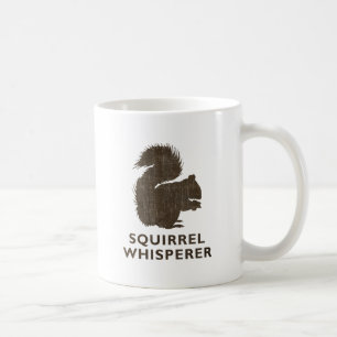 Vintage Eichhörnchen-Flüsterer Kaffeetasse