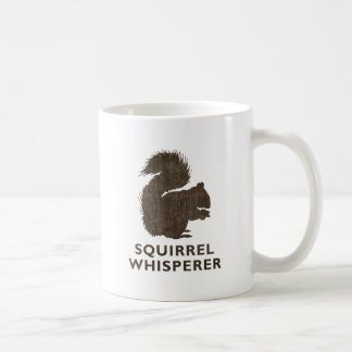 Vintage Eichhörnchen-Flüsterer Kaffeetasse