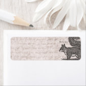 Vintage Eichhörnchen-Illustration - Eichhörnchen a (Insitu)