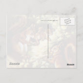 Vintage Eichhörnchen Postkarte (Rückseite)