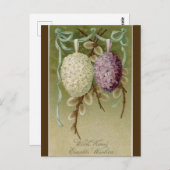 Vintage Eier aus Flora Postkarte (Vorne/Hinten)