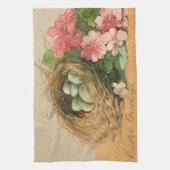 Vintage Eier Osterferien Geschirrtuch (Vertikal)