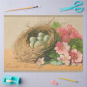 Vintage Eier Osterferien Seidenpapier (Basteln)