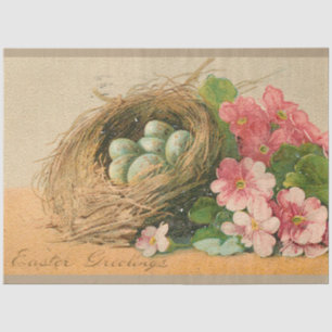 Vintage Eier Osterferien Seidenpapier