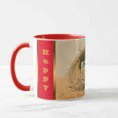 Vintage Eier Osterferien Tasse (Links)