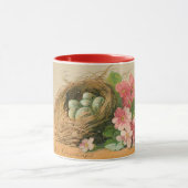 Vintage Eier Osterferien Tasse (Zentrum)