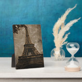 Vintage Eiffel Fotoplatte (Seite)