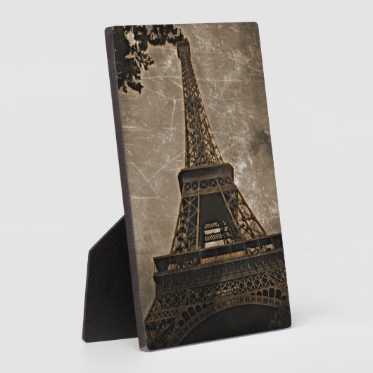 Vintage Eiffel Fotoplatte (Seite)