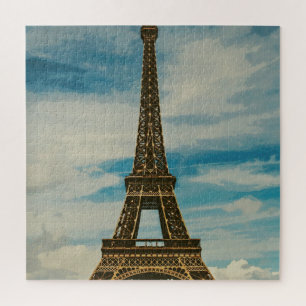 Vintage Eiffelturm Paris Europa Reise Foto Puzzle