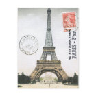 Vintage Eiffelturm...Postkarte