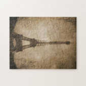 vintage Eiffelturm Puzzle (Horizontal)