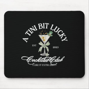 Vintage Ein bisschen Glücksschwanz Club Est 2025 _ Mousepad