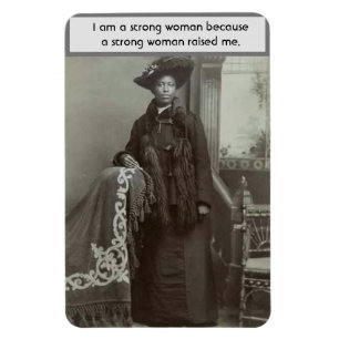 Vintage - Eine starke Frau hat mich großgezogen, Magnet